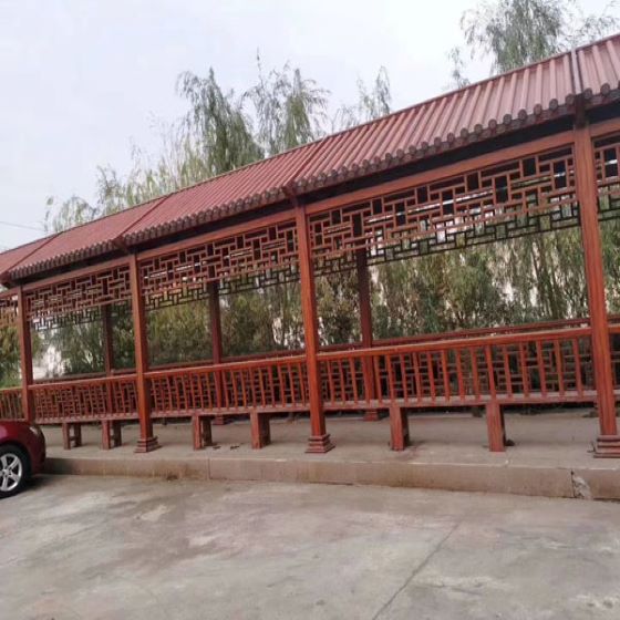 北京铝合金葡萄架廊架遮雨棚户外庭院花园爬藤别墅天台铝艺新中式凉亭